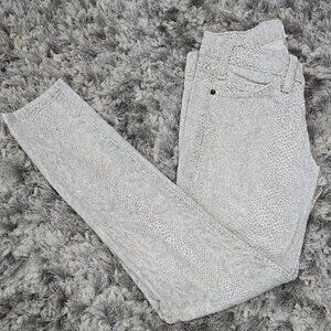 Current/Elliott Animal Print Jeans Size 24